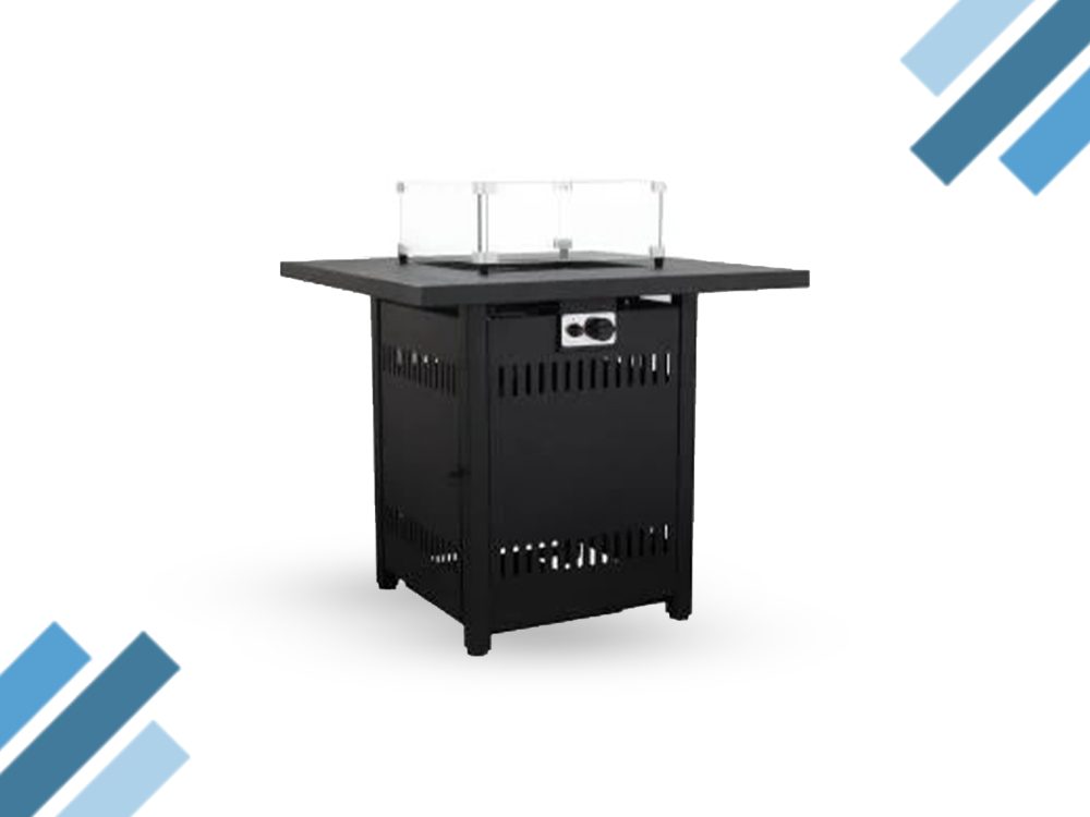outdoor gas heater دفاية غاز طاولة اسود للجلسات الخارجية