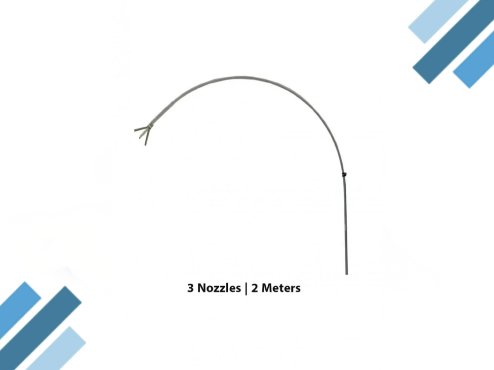 ماسورة ضباب ثلاثية جدارية 3 نزل ستانلس